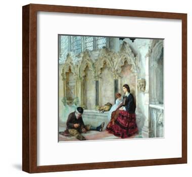 Man Goeth Forth To His Labours, 1859-Philip Hermogenes Calderon-Framed Giclee Print