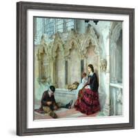 Man Goeth Forth To His Labours, 1859-Philip Hermogenes Calderon-Framed Giclee Print
