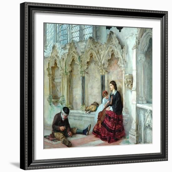 Man Goeth Forth To His Labours, 1859-Philip Hermogenes Calderon-Framed Giclee Print