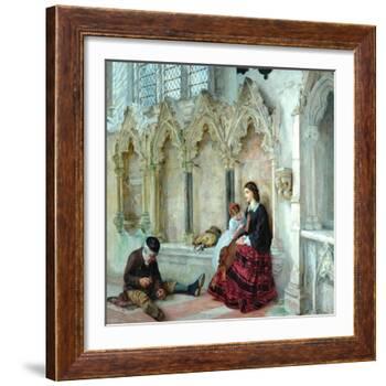 Man Goeth Forth To His Labours, 1859-Philip Hermogenes Calderon-Framed Giclee Print