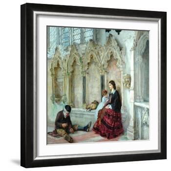 Man Goeth Forth To His Labours, 1859-Philip Hermogenes Calderon-Framed Giclee Print