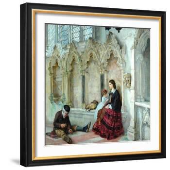 Man Goeth Forth To His Labours, 1859-Philip Hermogenes Calderon-Framed Giclee Print