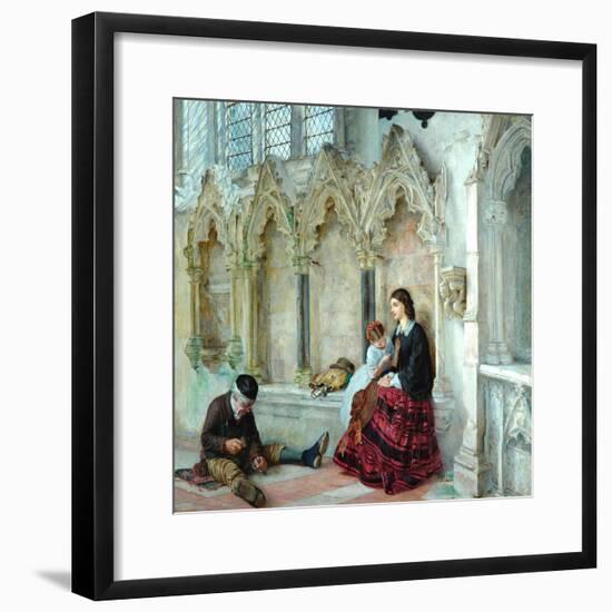 Man Goeth Forth To His Labours, 1859-Philip Hermogenes Calderon-Framed Giclee Print