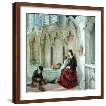 Man Goeth Forth To His Labours, 1859-Philip Hermogenes Calderon-Framed Giclee Print