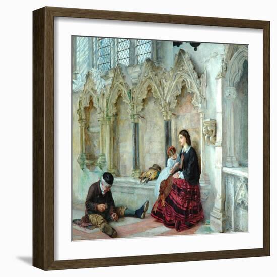 Man Goeth Forth To His Labours, 1859-Philip Hermogenes Calderon-Framed Giclee Print