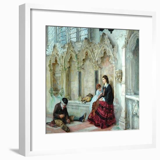 Man Goeth Forth To His Labours, 1859-Philip Hermogenes Calderon-Framed Giclee Print