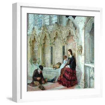 Man Goeth Forth To His Labours, 1859-Philip Hermogenes Calderon-Framed Giclee Print