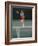 Man Hitting Tennis Ball-Bill Bachmann-Framed Photographic Print