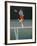 Man Hitting Tennis Ball-Bill Bachmann-Framed Photographic Print