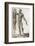 Man Holding a Dagger And His Skin-Mehau Kulyk-Framed Photographic Print