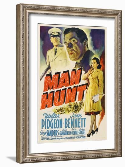 Man Hunt, 1941, Directed by Fritz Lang-null-Framed Giclee Print