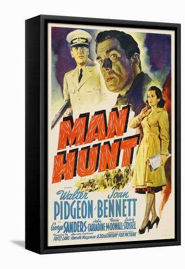 Man Hunt, 1941, Directed by Fritz Lang-null-Framed Premier Image Canvas