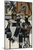 Man in a Café, 1912 (Oil on Canvas)-Juan Gris-Mounted Giclee Print