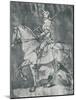'Man in Armour, on Horseback', 1498, (1912)-Albrecht Durer-Mounted Giclee Print
