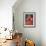 Man in Costume Representing a God at the Teyyam Ceremony, Near Kannur, Kerala, India, Asia-Tuul-Framed Photographic Print displayed on a wall