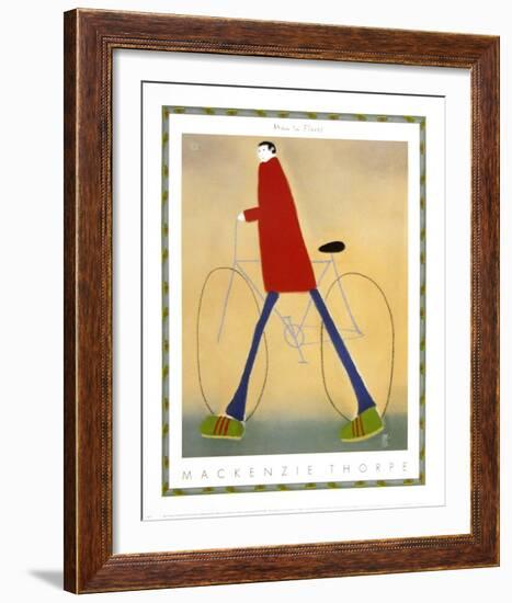 Man in Flares-Mackenzie Thorpe-Framed Art Print