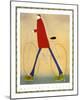 Man in Flares-Mackenzie Thorpe-Mounted Art Print