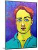 Man in Phtalo, March 2021 (Oil Painting)-Maylee Christie-Mounted Giclee Print