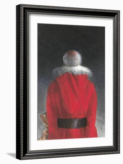 Man in Red Coat (Back View), 2004-Lincoln Seligman-Framed Giclee Print