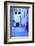 Man in Robe, Chefchaouen, Morocco, North Africa-Neil Farrin-Framed Photographic Print