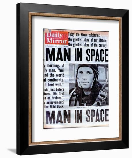 Man in Space-null-Framed Photographic Print