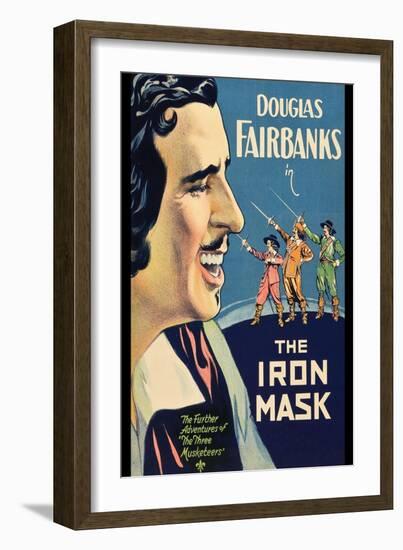 Man in the Iron Mask-null-Framed Premium Giclee Print