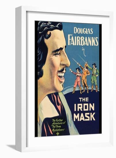 Man in the Iron Mask-null-Framed Premium Giclee Print