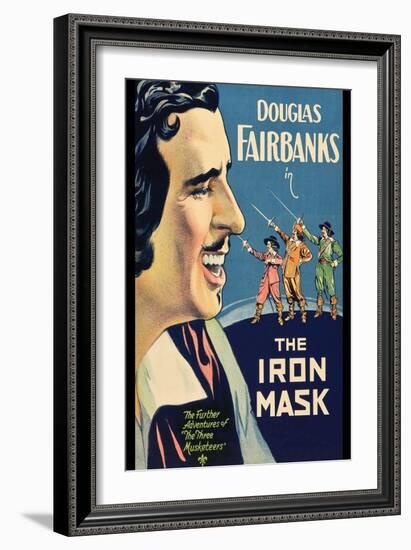 Man in the Iron Mask-null-Framed Premium Giclee Print