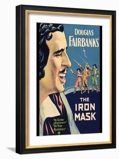 Man in the Iron Mask-null-Framed Premium Giclee Print