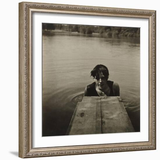 Man in Water-Curtis Moffat-Framed Giclee Print