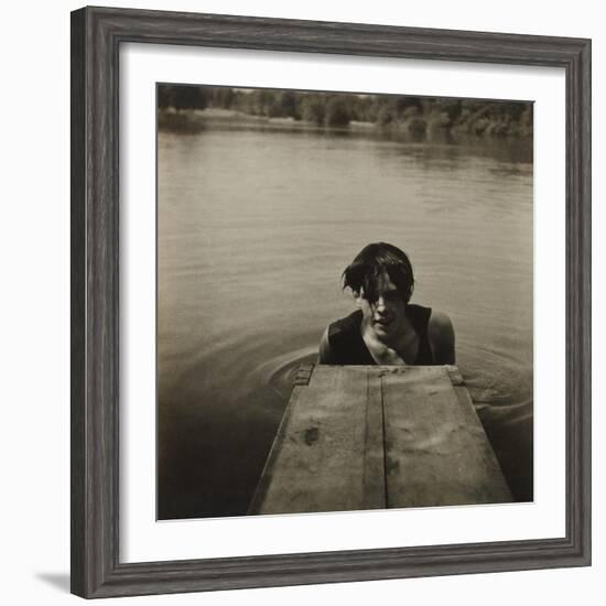 Man in Water-Curtis Moffat-Framed Giclee Print