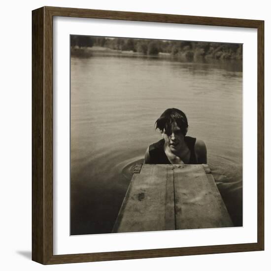 Man in Water-Curtis Moffat-Framed Giclee Print