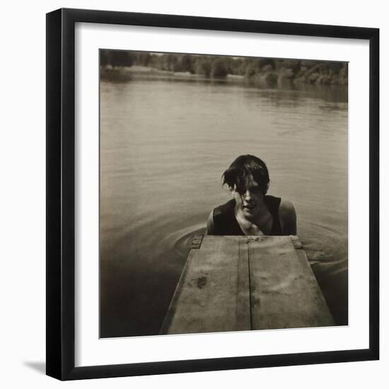 Man in Water-Curtis Moffat-Framed Giclee Print