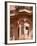 Man in Window of Fort Palace, Jodhpur at Fort Mehrangarh, Rajasthan, India-Bill Bachmann-Framed Photographic Print