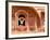 Man in Window of Fort Palace, Jodhpur at Fort Mehrangarh, Rajasthan, India-Bill Bachmann-Framed Photographic Print