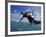 Man Kitesurfing on the Surface of Water-null-Framed Photographic Print