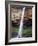 Man Looks Up at Sipi Falls, Uganda, East Africa, Africa-Andrew Mcconnell-Framed Photographic Print