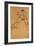 Man Lying Face Down, Back View, 1910-Egon Schiele-Framed Giclee Print