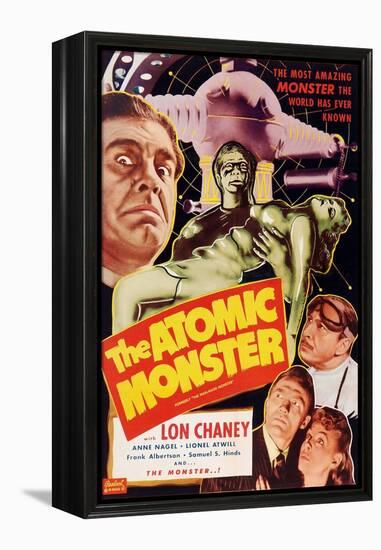 Man Made Monster, (AKA the Atomic Monster, the 1953 Re-Issue Title), 1941-null-Framed Stretched Canvas
