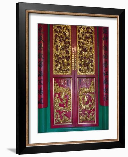 Man Mo Buddhist Temple, Hong Kong, China-Julie Eggers-Framed Photographic Print