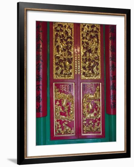 Man Mo Buddhist Temple, Hong Kong, China-Julie Eggers-Framed Photographic Print