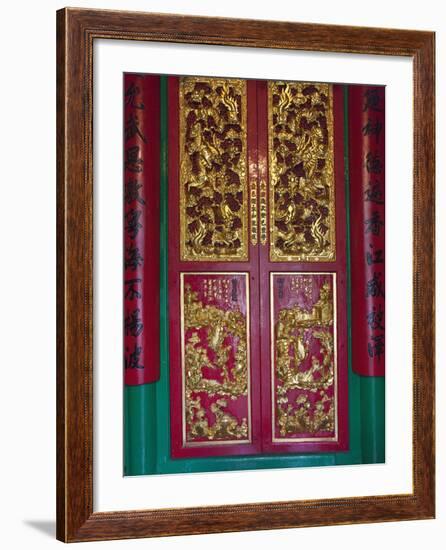 Man Mo Buddhist Temple, Hong Kong, China-Julie Eggers-Framed Photographic Print