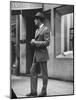 Man Modeling Executive Fashion-Nina Leen-Mounted Photographic Print