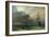 Man O'War and a Stormy Sunset (The Guardship), 1875-Henry Dawson-Framed Giclee Print