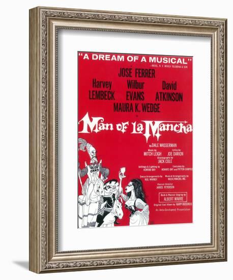 Man Of La Mancha--Framed Art Print