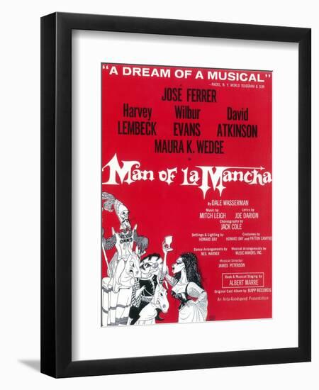 Man Of La Mancha-null-Framed Art Print