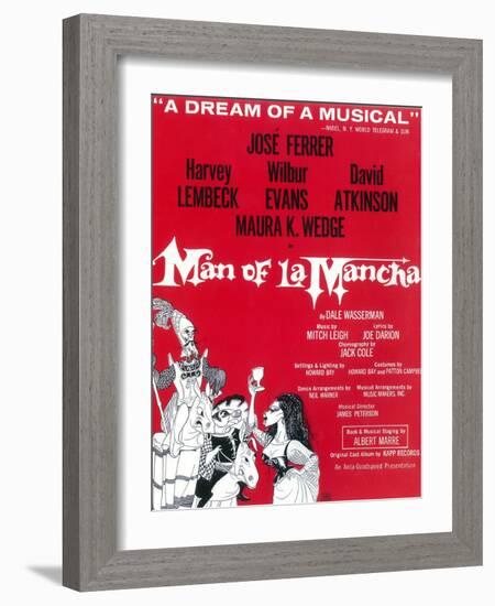 Man Of La Mancha-null-Framed Art Print