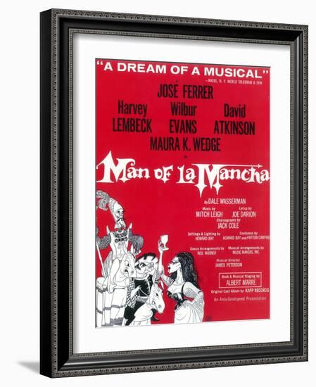 Man Of La Mancha-null-Framed Art Print