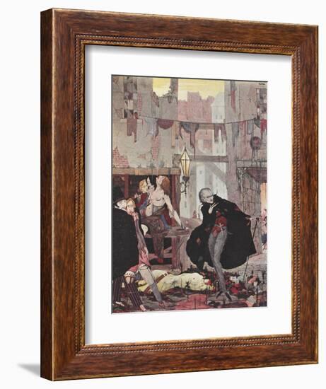 Man Of the Crowd-Harry Clarke-Framed Giclee Print