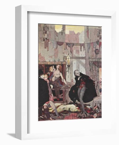 Man Of the Crowd-Harry Clarke-Framed Giclee Print